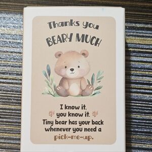 Bear Appreciation or Encouragement  Figurine